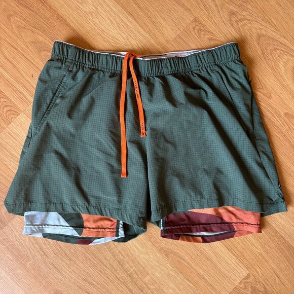 Roark Men's Run Amok Weller Bommer 3.5” Shorts - Men's Large - Picture 1 of 6